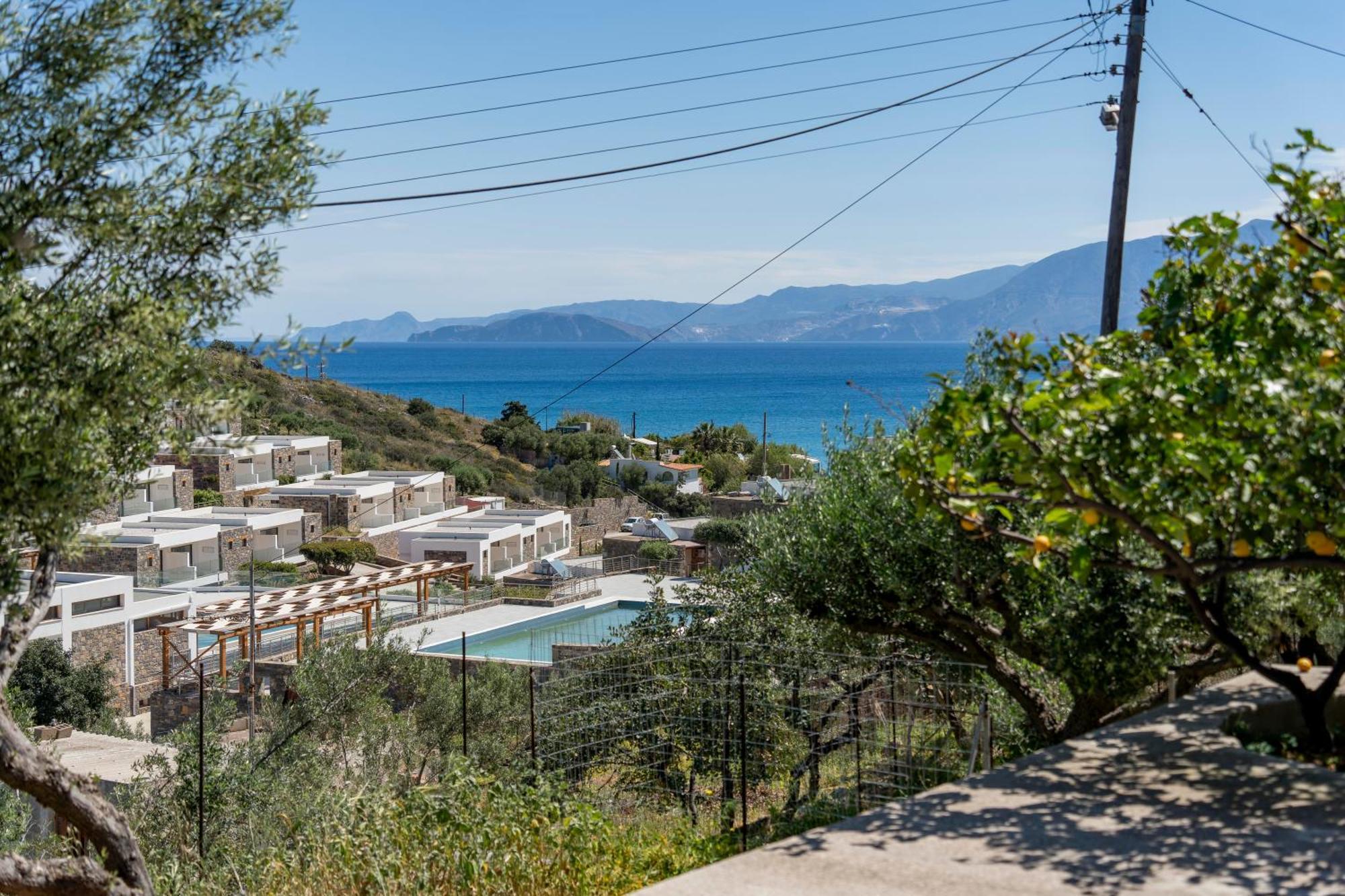 Rafaela'S Sea View House Apartment Agios Nikolaos  Bagian luar foto